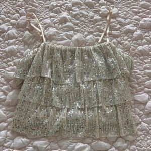 Sparkly going out top